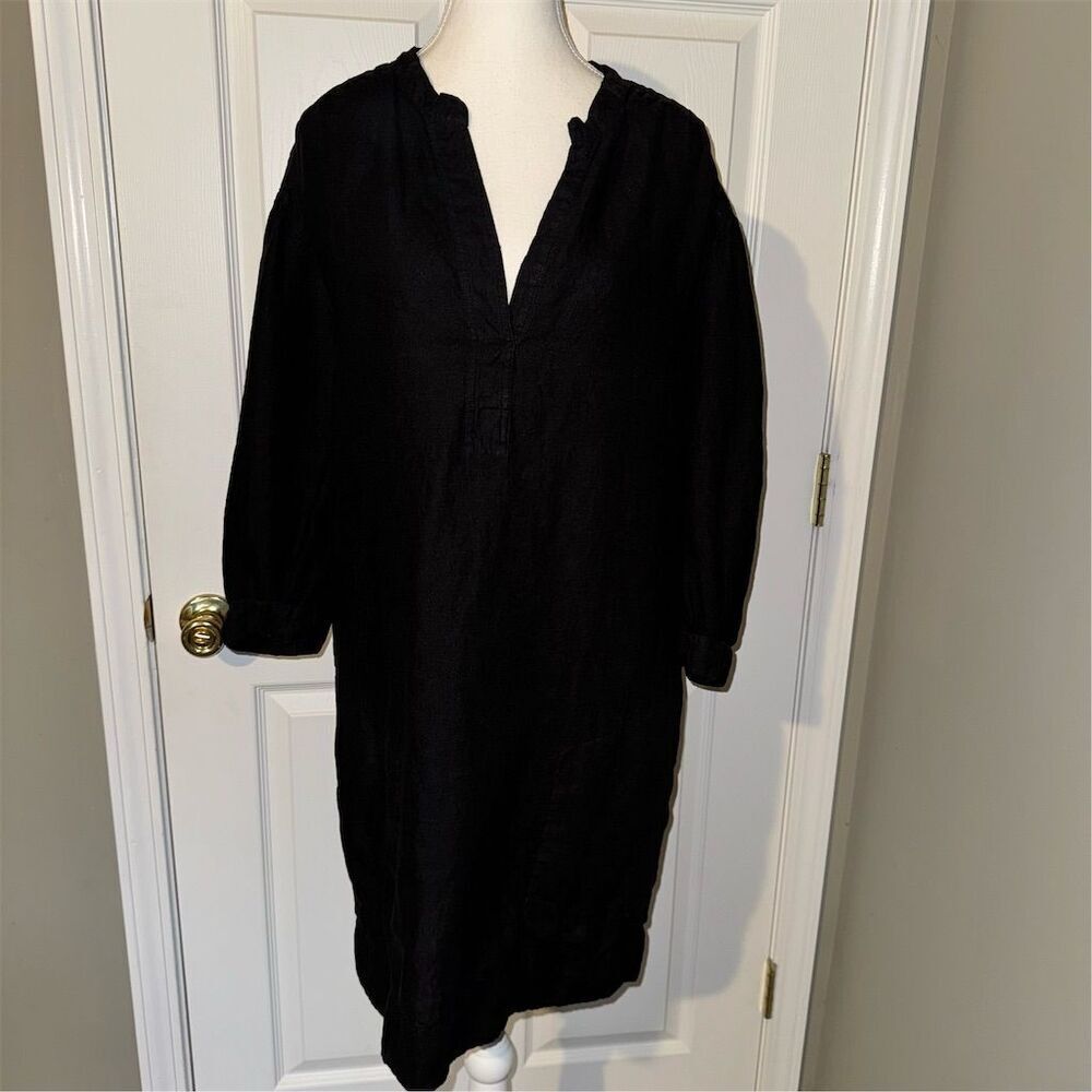 Vince Black Midi Dress